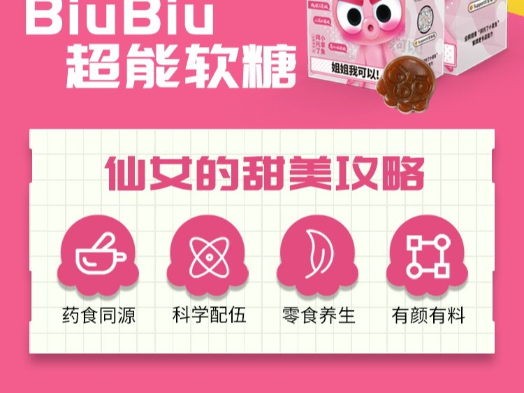 BiuBiu软糖 120g（30颗）